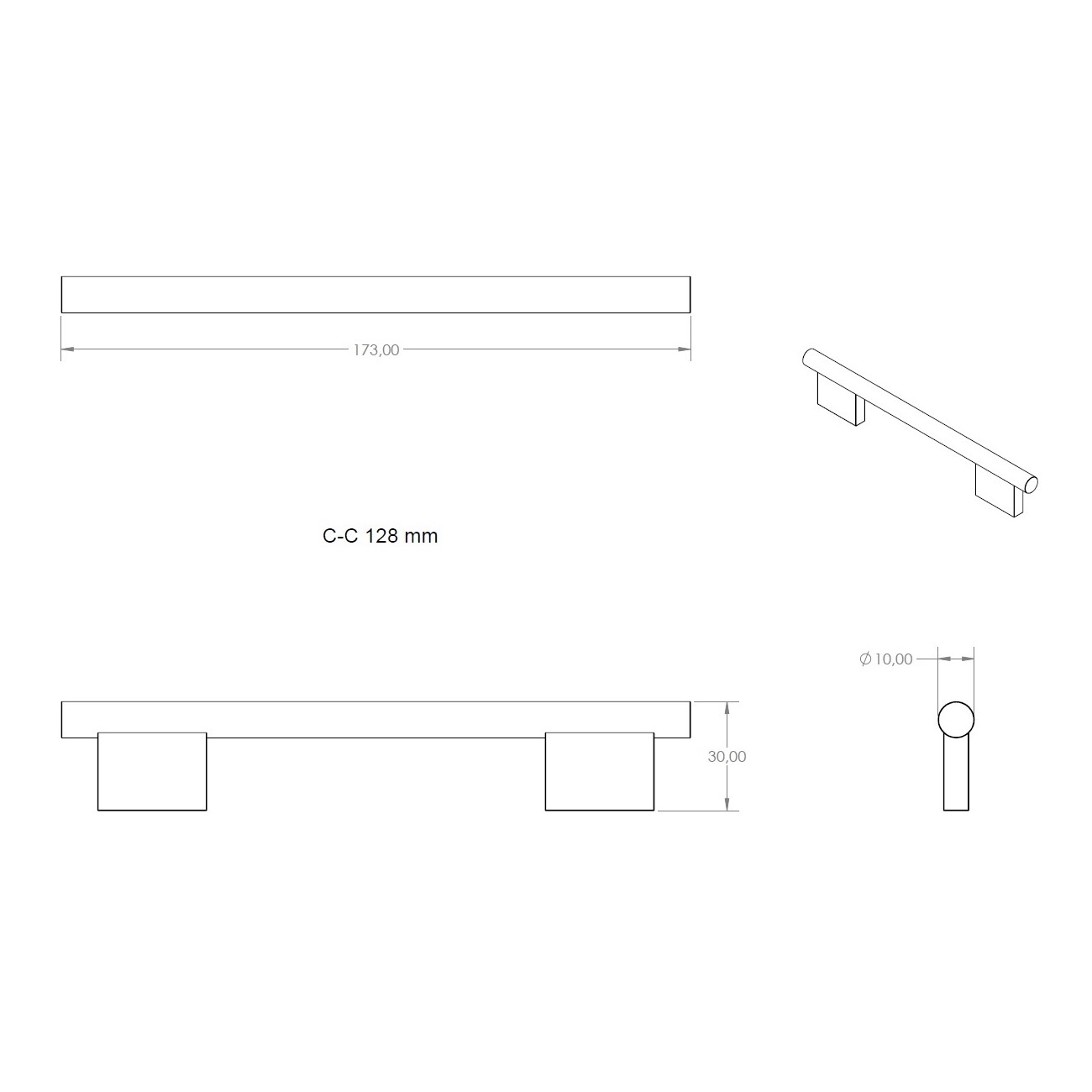 Väggskåp Haven H3/C32